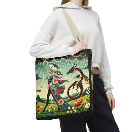 The Dragon Fairy’s Stride Tote Bag – Grace, Strength & Mythic Adventure