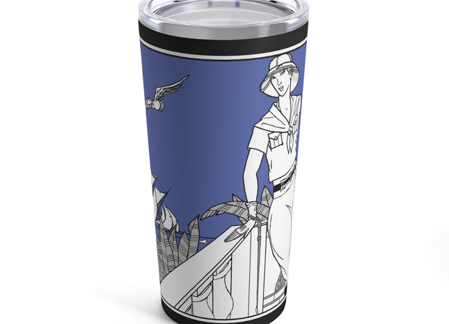 Coastal Elegance Tumbler 20oz