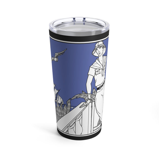 Coastal Elegance Tumbler 20oz