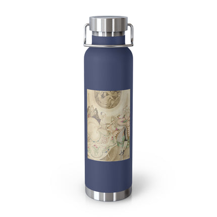 Sur talons rouges (On Red Heels) pl 01 by Gerda Wegener Copper Vacuum Insulated Bottle, 22oz