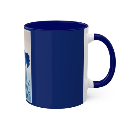 Irises by Ohara Koson Colorful Mugs, 11oz