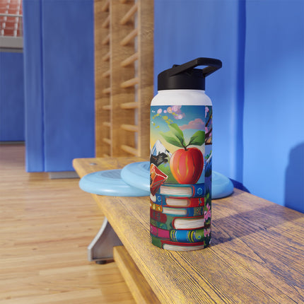 Cute Panda Stainless Steel Water Bottle