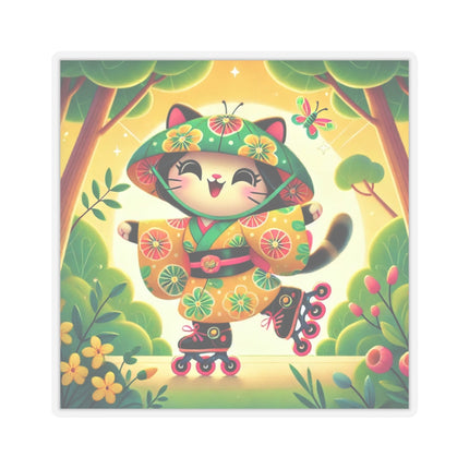 Firefly Dance on Wheels Kiss-Cut Stickers (4 Sizes)