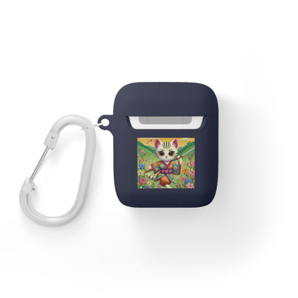 Samurai Kitten AirPods and AirPods Pro Case