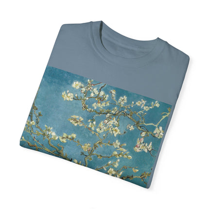 Almond Blossom by Vincent van Gogh Unisex Garment-Dyed T-shirt