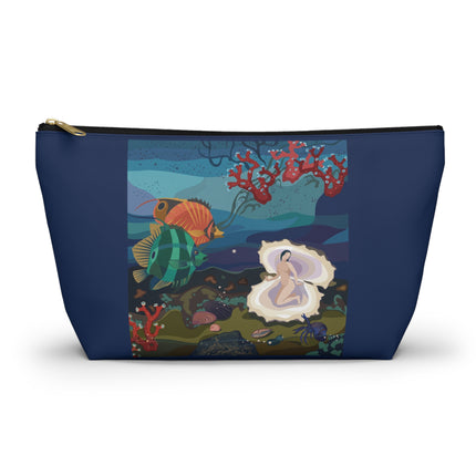 Ocean Pearl Siren Cosmetic Bag – Mystical Mermaid & Marine Enchantment