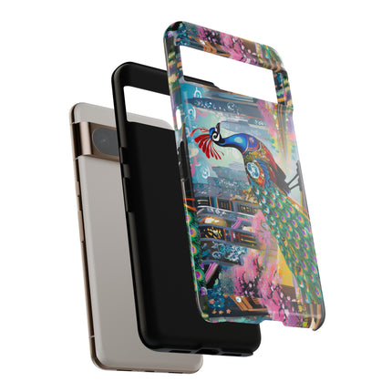 Techno Plumes Phone Cases