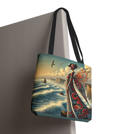 The Coastal Fairy Tote Bag – Serene Grace & Oceanic Magic