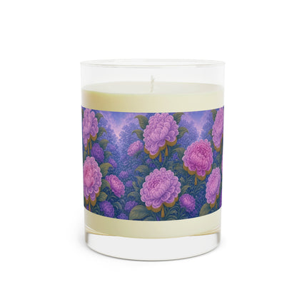 🌸🎭 The Lavender Masquerade Garden Scented Candle – Art Deco Floral Elegance