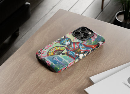 Cyberpunk Geisha Phone Cases