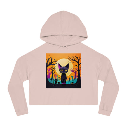 Phantom Parade Women’s Cropped Hooded Sweatshirt