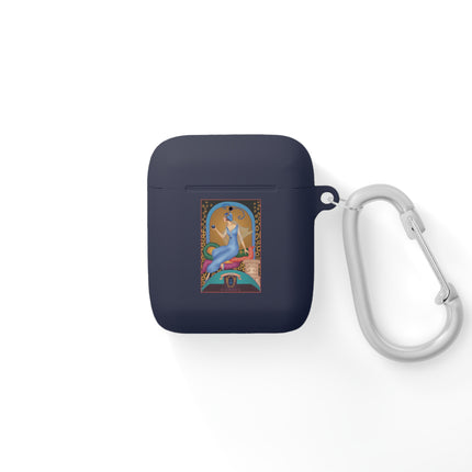 September & Sapphire AirPods Case — Gem Series by Sofia Chiostri