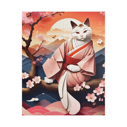 Japanese Bobtail's Repose Puzzle (110, 252, 520, 1014-piece)