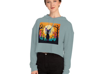 Phantom Parade Women’s Cropped Hooded Sweatshirt