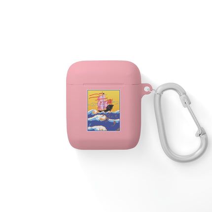 Golden Seas and Whimsical Dreams AirPods Case