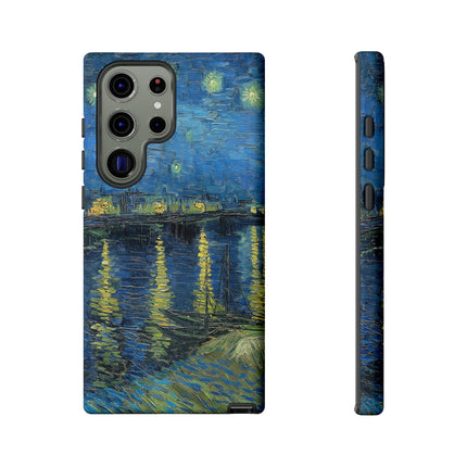 Starry Night Over the Rhone by Vincent Van Gogh Phone Cases