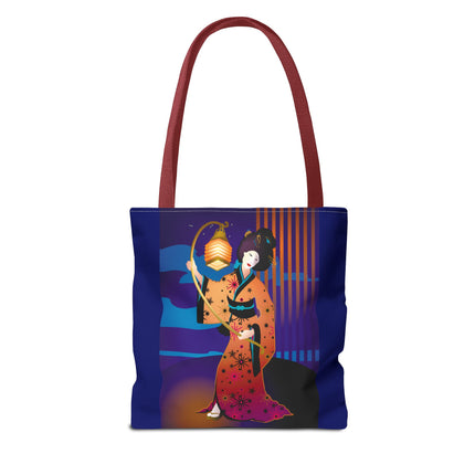 The Enchanting Geisha Tote Bag (AOP)