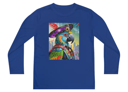 Tech Plumes Youth Long Sleeve Competitor Tee