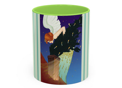 The Christmas Angel Colorful Mugs (11oz, 15oz)