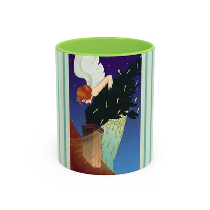 The Christmas Angel Colorful Mugs (11oz, 15oz)