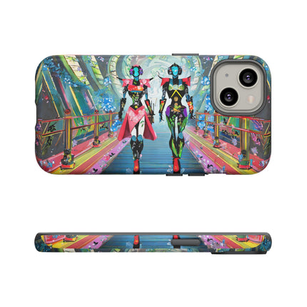 Cyber Punk Robot Models Phone Cases