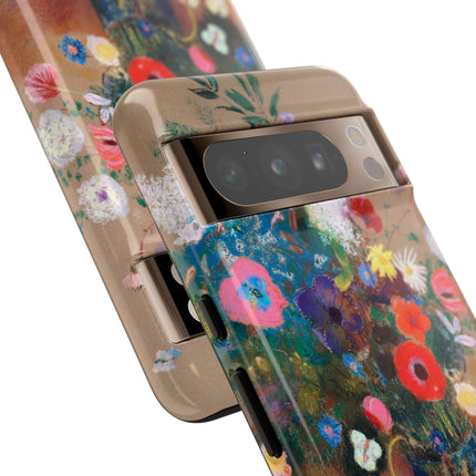 Bouquet of Flowers by Odilon Redon Phone Cases