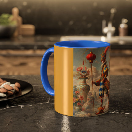 The Ornamental Jester Colorful Mugs (11oz, 15oz)
