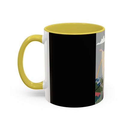 Rainbow Reverie Colorful Mugs – Elegant Renewal & Serene Beauty