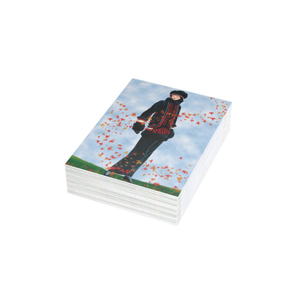 Elegance in Autumn Greeting Cards (1, 10, 30, and 50pcs)