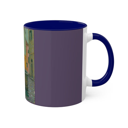 La Fontaine, Saint-Paul De Vence by Henri Le Sidaner Colorful Mug