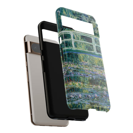 Water Lilies and Japanese Bridge by Claude Monet Phone Cases