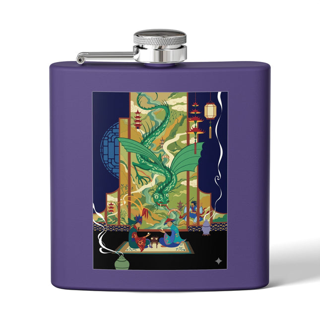 Celestial Dragon Gathering Flask – Mythic Majesty & Timeless Tradition
