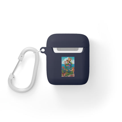 Three Mermaids with Strings of Pearls by Carlo Chiostri Airpods Case