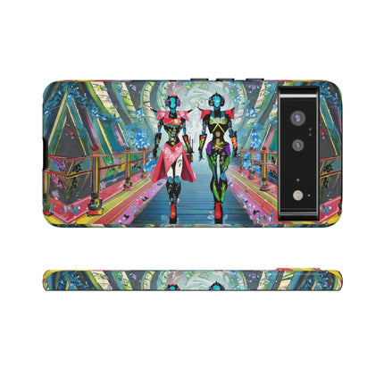 Cyber Punk Robot Models Phone Cases