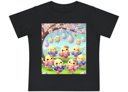 Easter Chicks and Springtime Wishes Baby T-Shirt