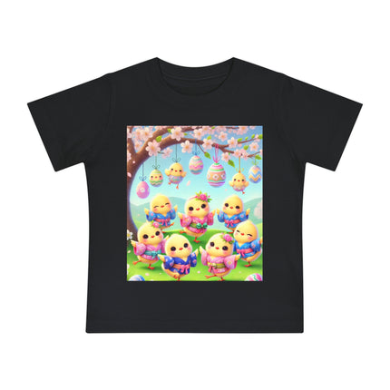 Easter Chicks and Springtime Wishes Baby T-Shirt