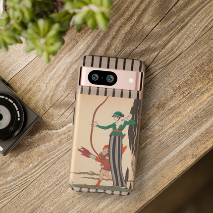 L'Arc Rouge by George Barbier Phone Cases