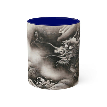 Japanese dragon by Yamada Dōa Colorful Mugs, 11oz