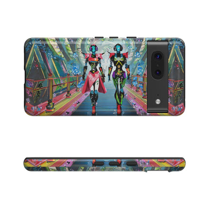 Cyber Punk Robot Models Phone Cases
