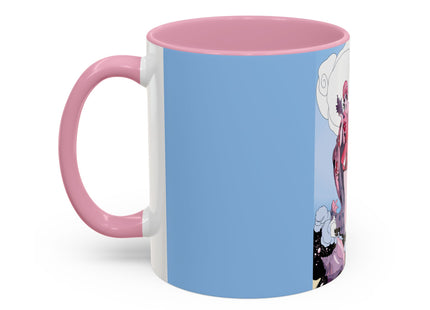 Goddess of the Swirling Sea Colorful Mugs (11oz, 15oz)