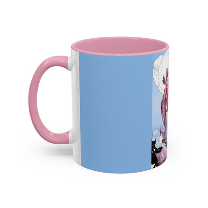 Goddess of the Swirling Sea Colorful Mugs (11oz, 15oz)