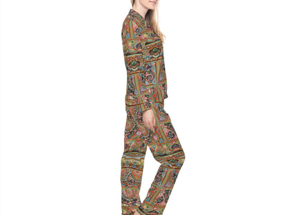 L'Ornement Polychrome by Albert Racine Women's Satin Pajamas (AOP)