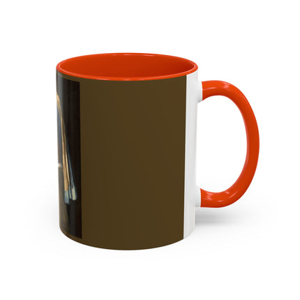 Girl with a Pearl Earring by Johannes Vermeer Colorful Mugs (11oz, 15oz)
