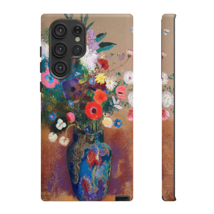 Bouquet of Flowers by Odilon Redon Phone Cases