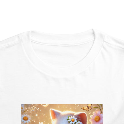 Daisy Chain Whimsy Toddler Short Sleeve Tee