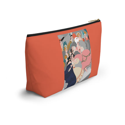 Celestial Masquerade Cosmetic Bag – Whimsical Masquerade & Elegant Fantasy