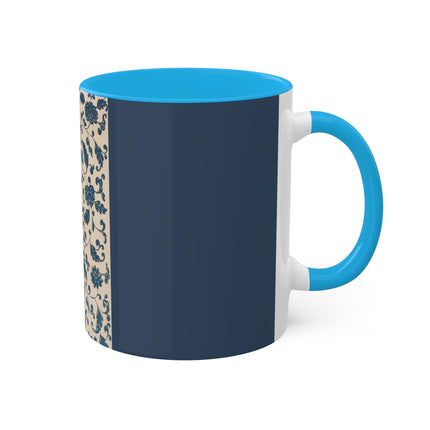 Examples of Chinese Ornament, Pl.18 by Owen Jones Colorful Mugs, 11oz