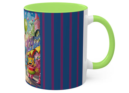 Monster Parade Madness Colorful Mugs, 11oz