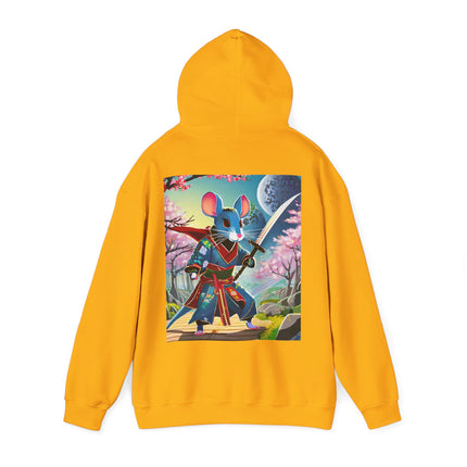 Cyber Samurai Rat – Heavy Blend™ Hooded Sweatshirt