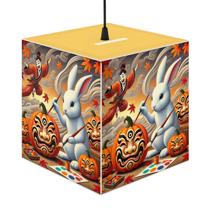 Halloween Rabbit’s Kabuki Jack-o’-Lanterns Light Cube Lamp